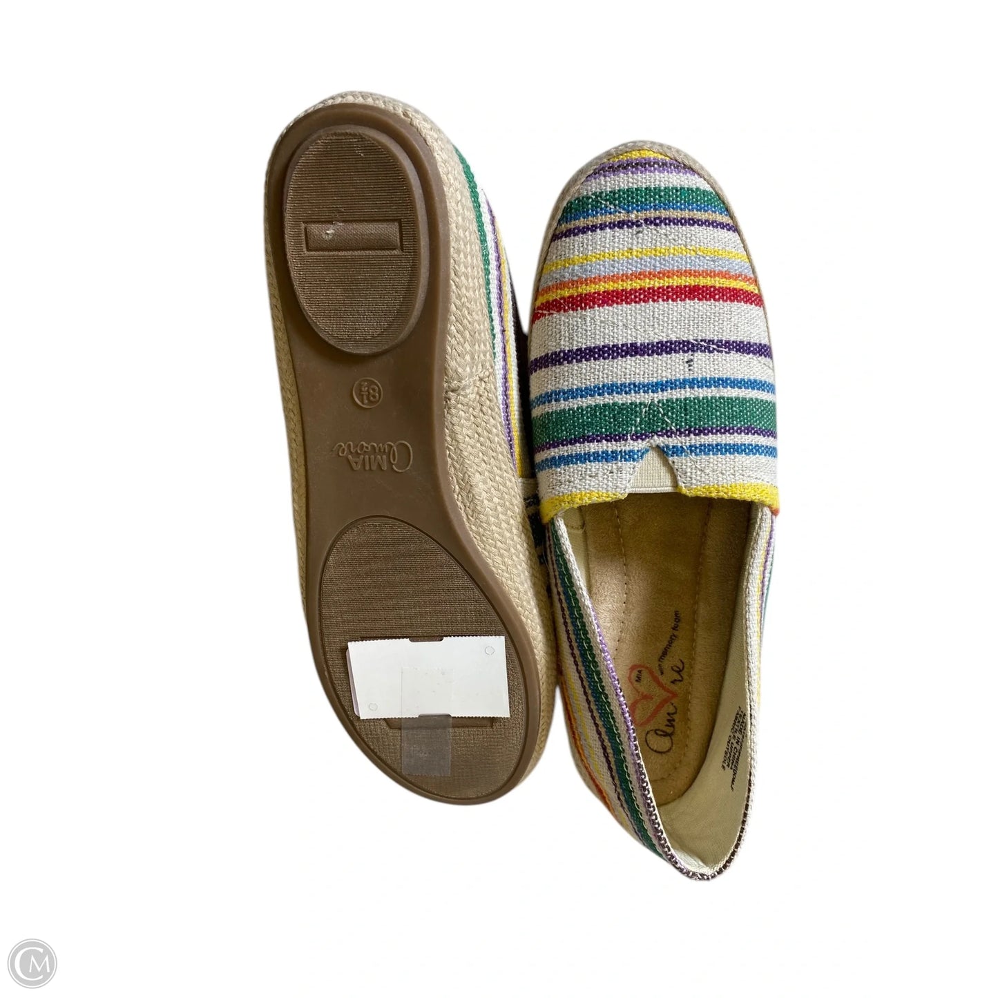 Shoes Flats By Mia In Multi-colored, Size: 8.5