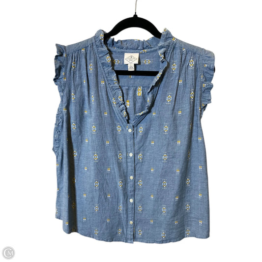 Top Sleeveless By St Johns Bay In Multi-colored, Size: L