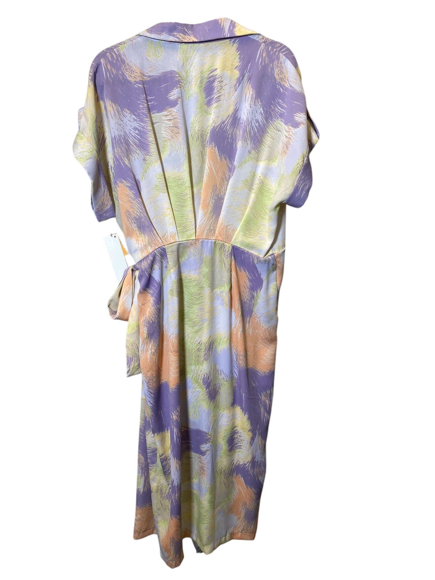 Dress Casual Midi By Entro In Multi-colored, Size: L