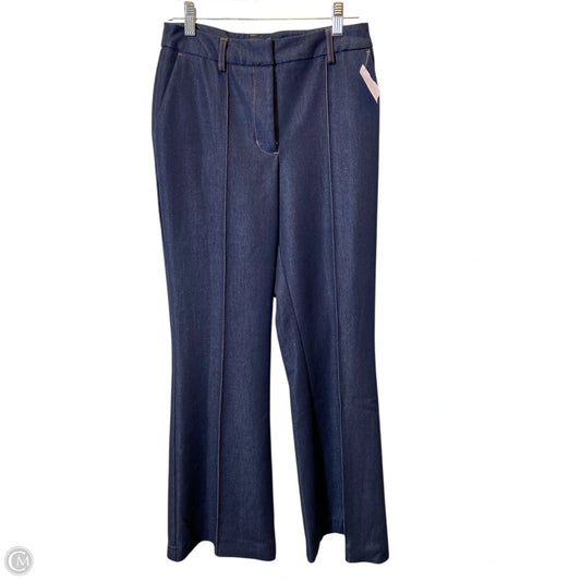 Jeans Flared By Cache In Blue Denim, Size: 6