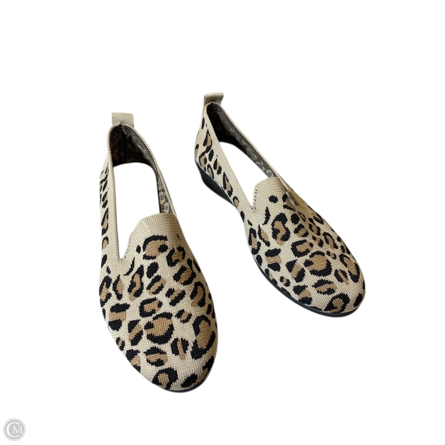 Shoes Flats By Clothes Mentor In Animal Print, Size: 6