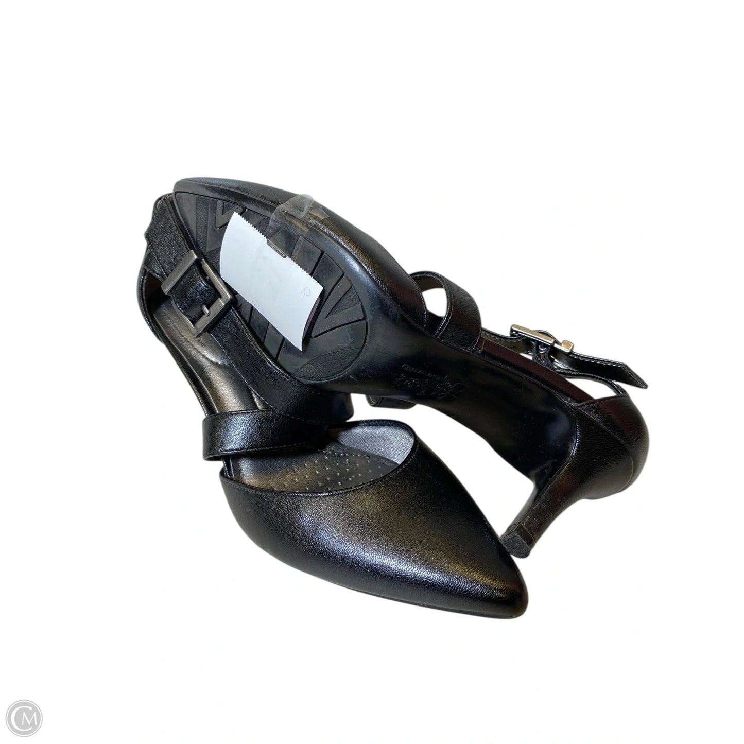Shoes Heels Kitten By Life Stride In Black, Size: 7