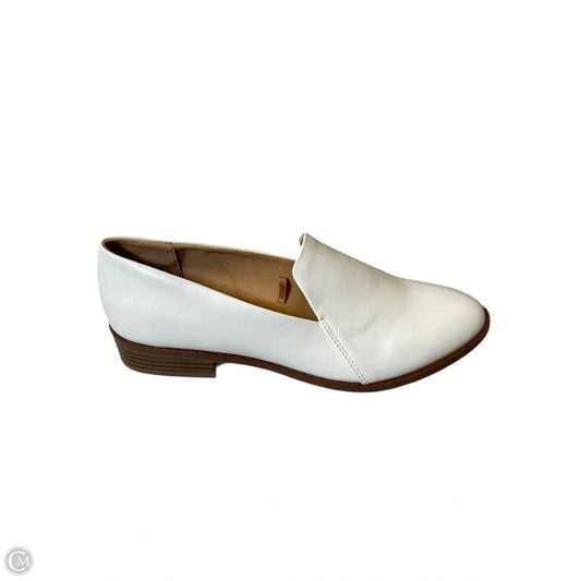 Shoes Heels Block By Indigo In Cream, Size: 8