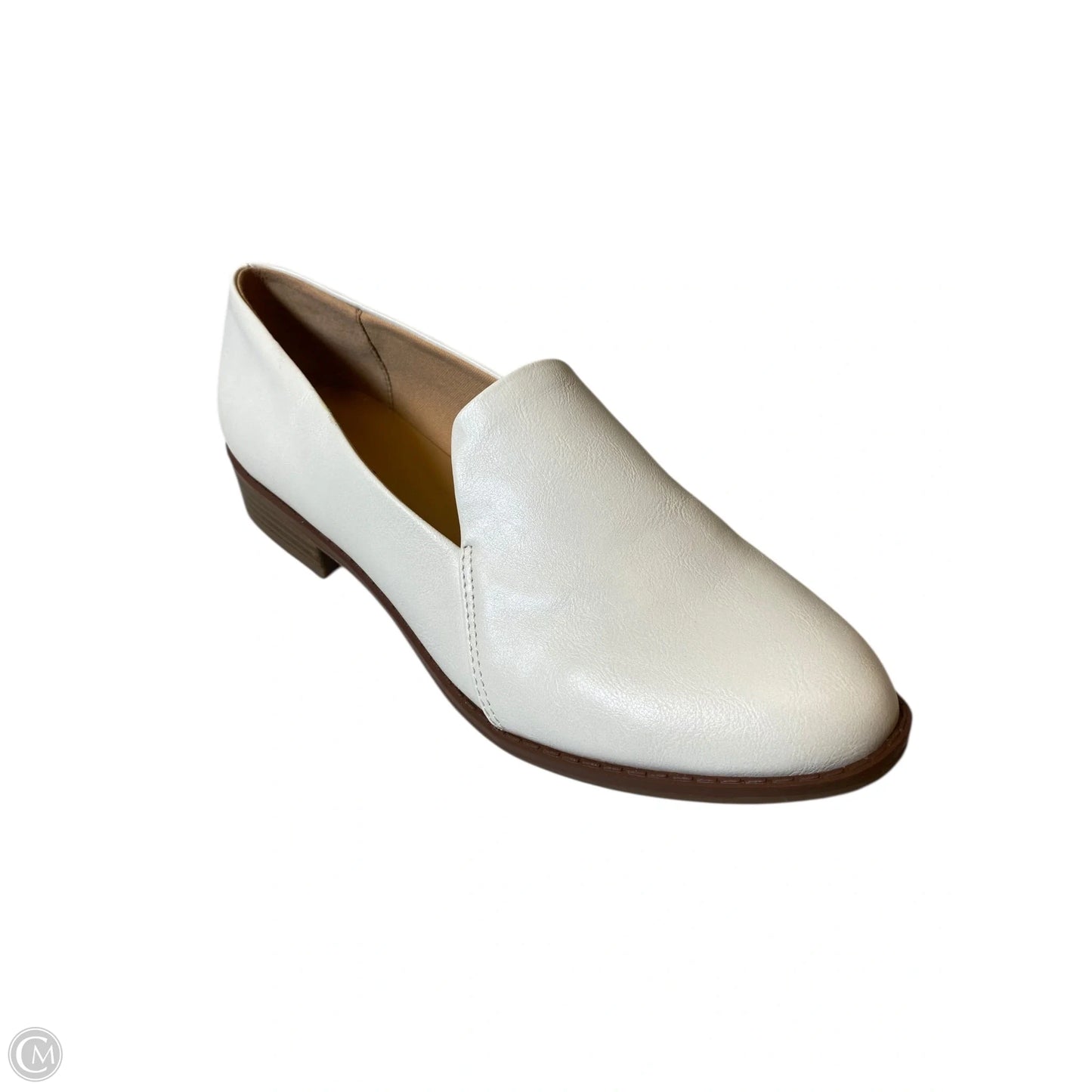 Shoes Heels Block By Indigo In Cream, Size: 8