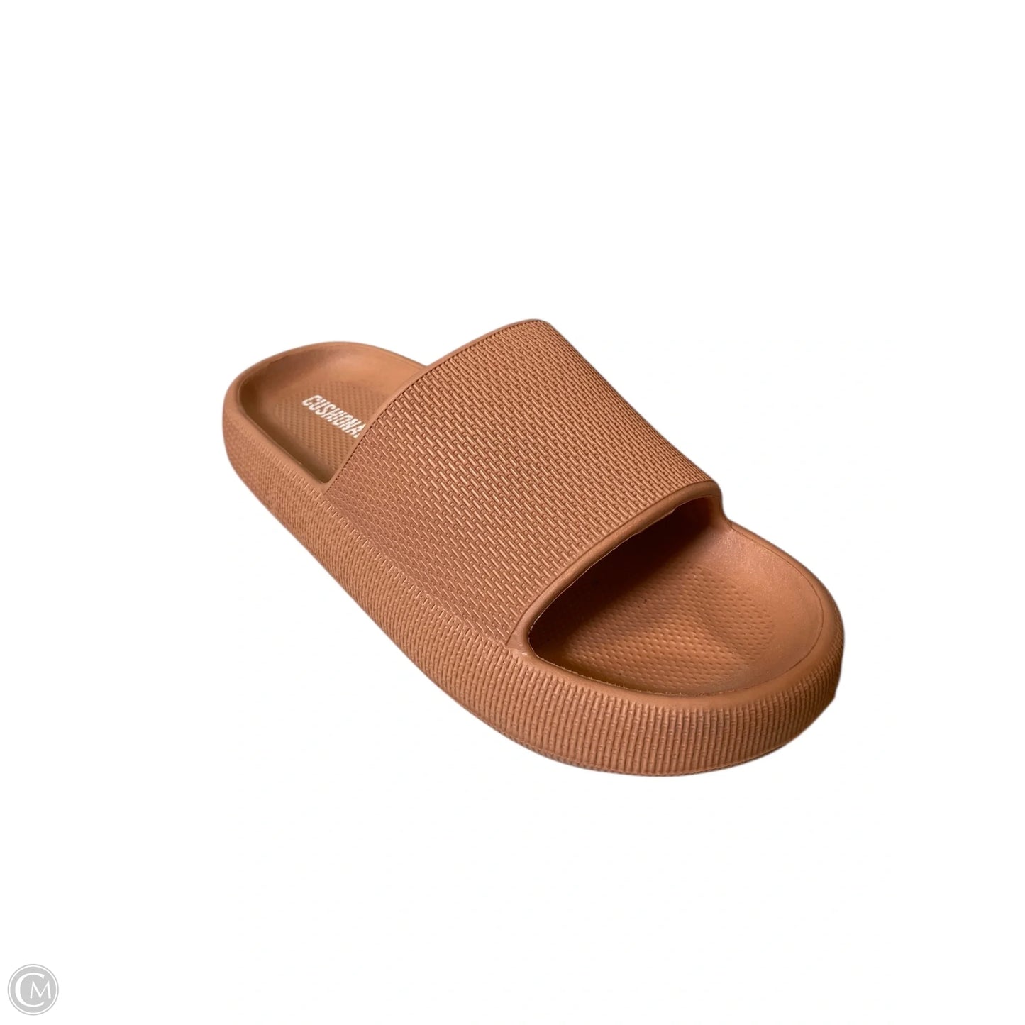 Sandals Flats By Cushionaire In Orange, Size: 7