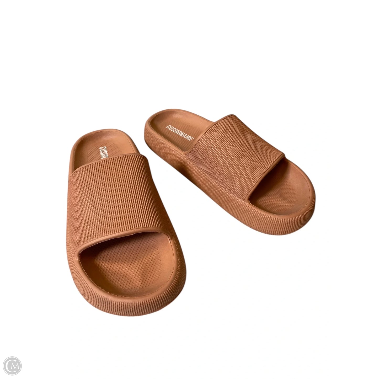 Sandals Flats By Cushionaire In Orange, Size: 7