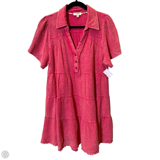 Dress Casual Midi By Umgee In Pink, Size: M