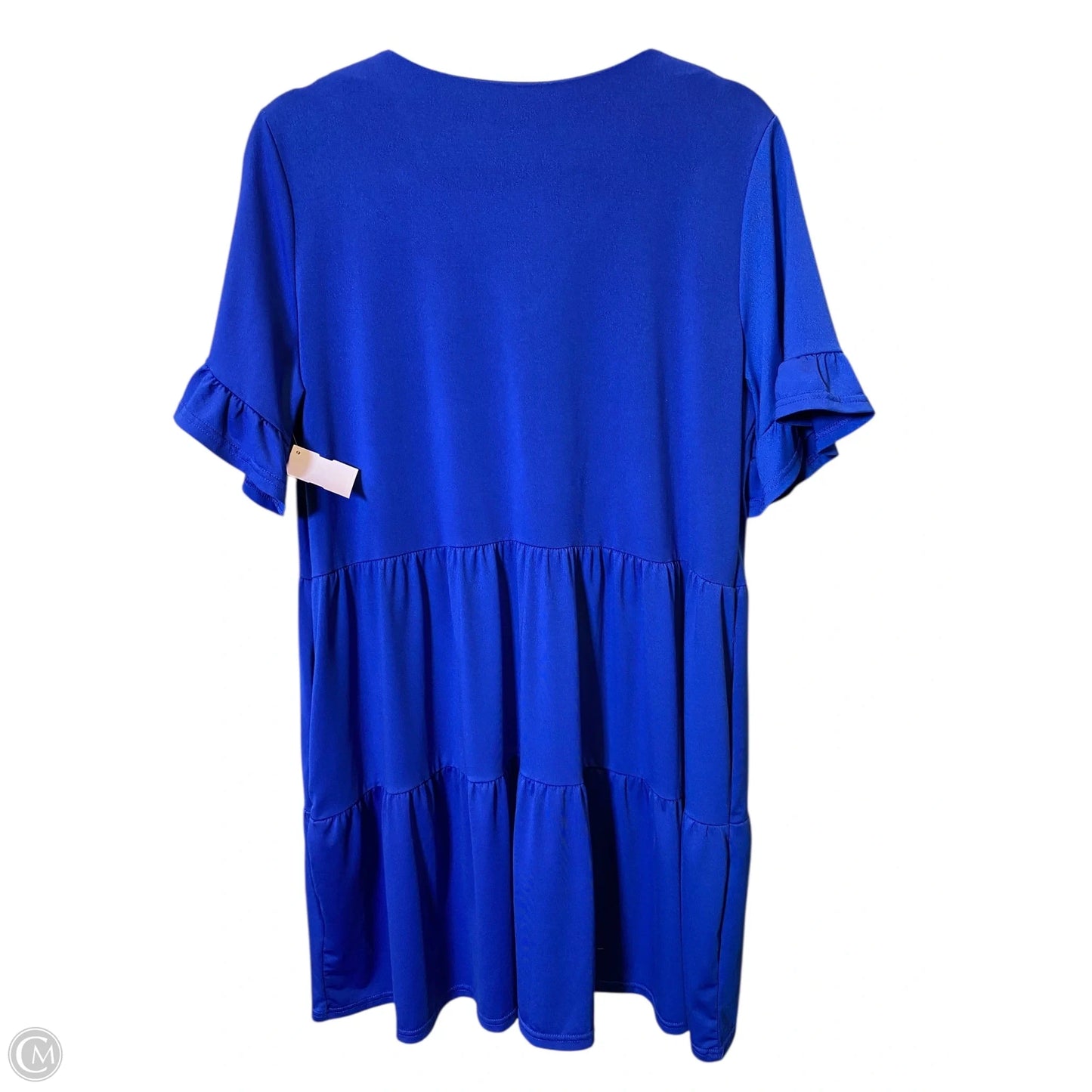 Dress Casual Midi By Clothes Mentor In Blue, Size: M