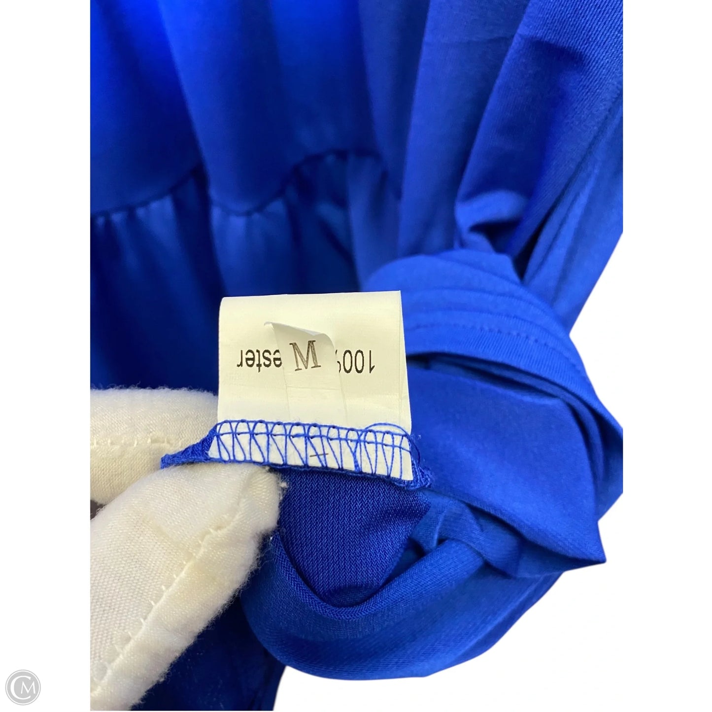 Dress Casual Midi By Clothes Mentor In Blue, Size: M