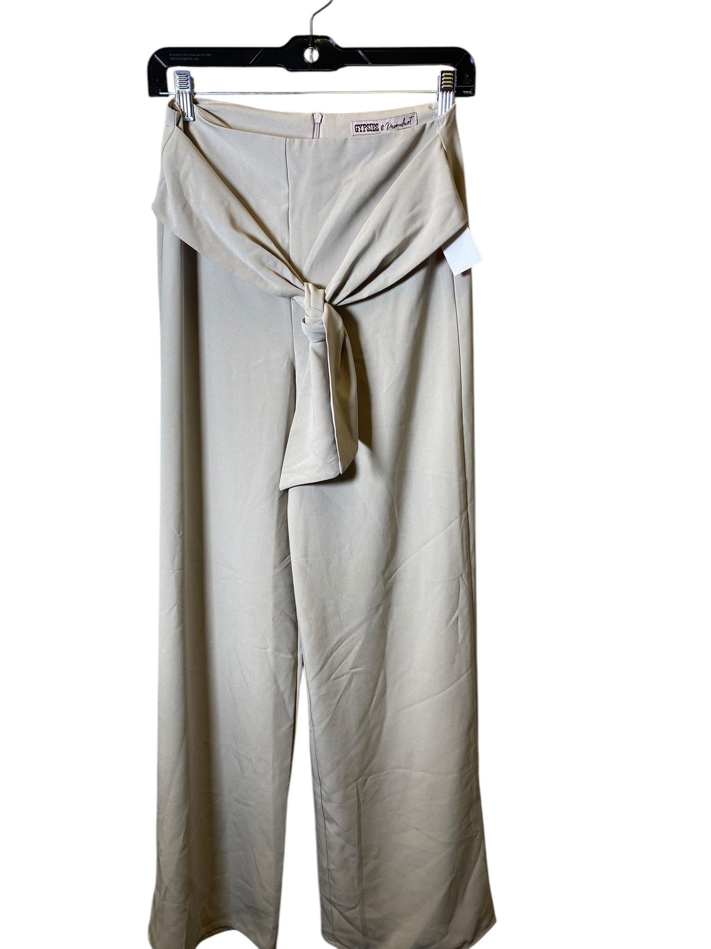 Pants Dress By Clothes Mentor In Beige, Size: S