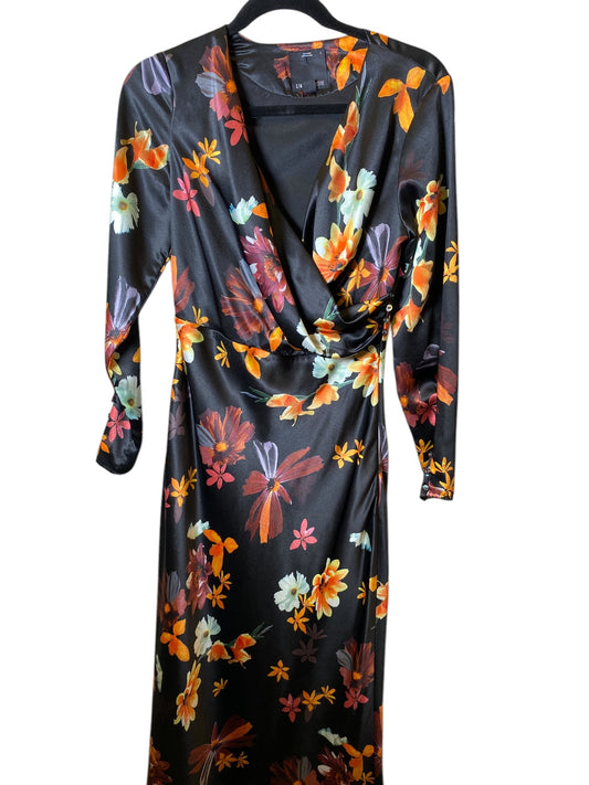 Dress Party Long By Clothes Mentor In Floral Print, Size: S