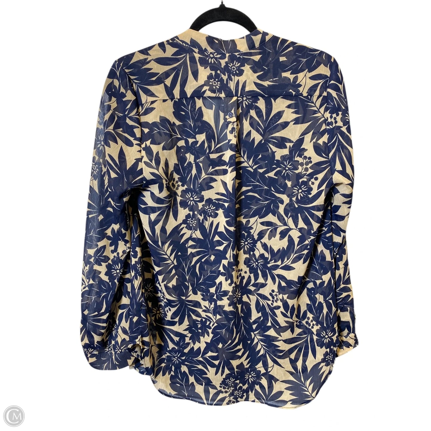 Top Long Sleeve By Pleione In Multi-colored, Size: S
