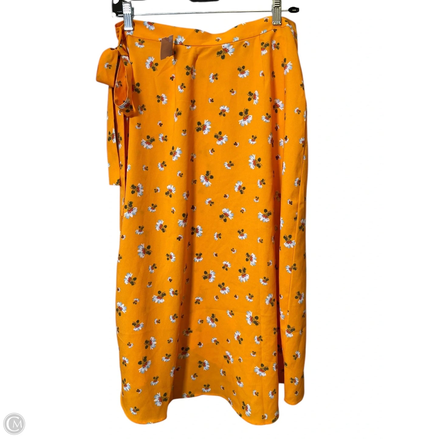 Skirt Midi By Loft In Floral Print, Size: S
