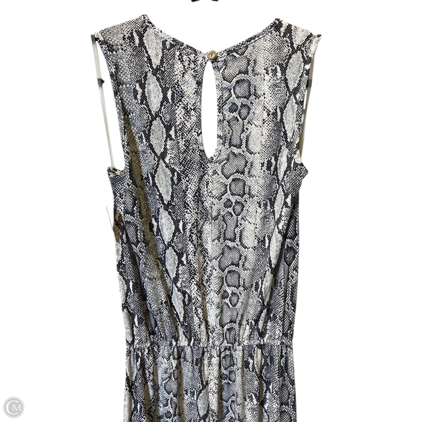 Jumpsuit By Clothes Mentor In Snakeskin Print, Size: M