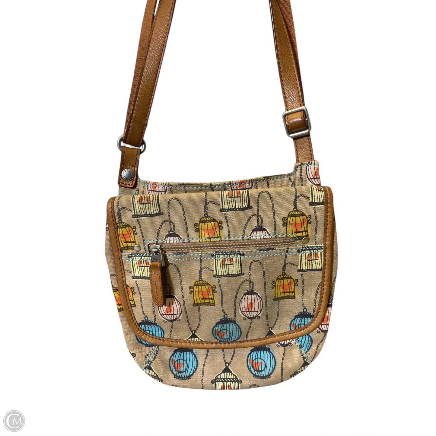 Crossbody By Fossil, Size: Medium