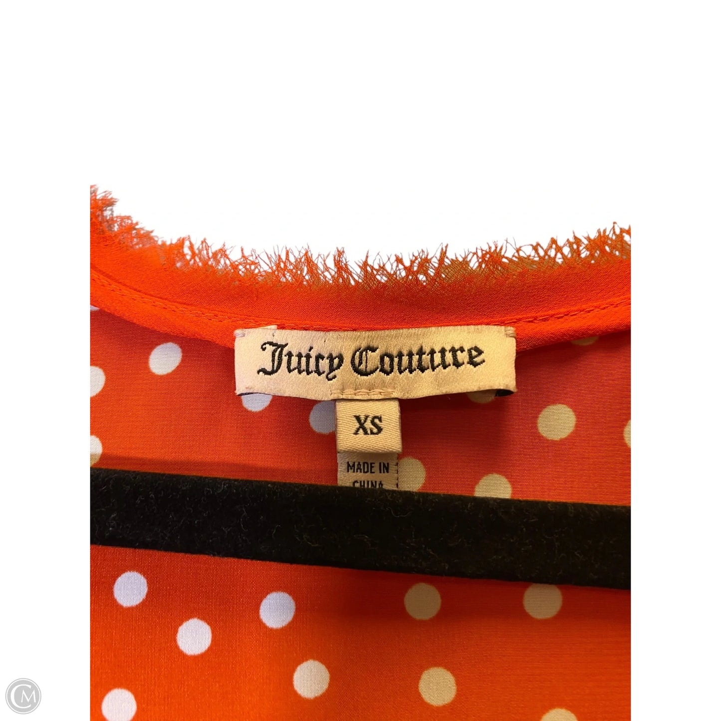 Top Sleeveless By Juicy Couture In Polkadot Pattern, Size: Xs