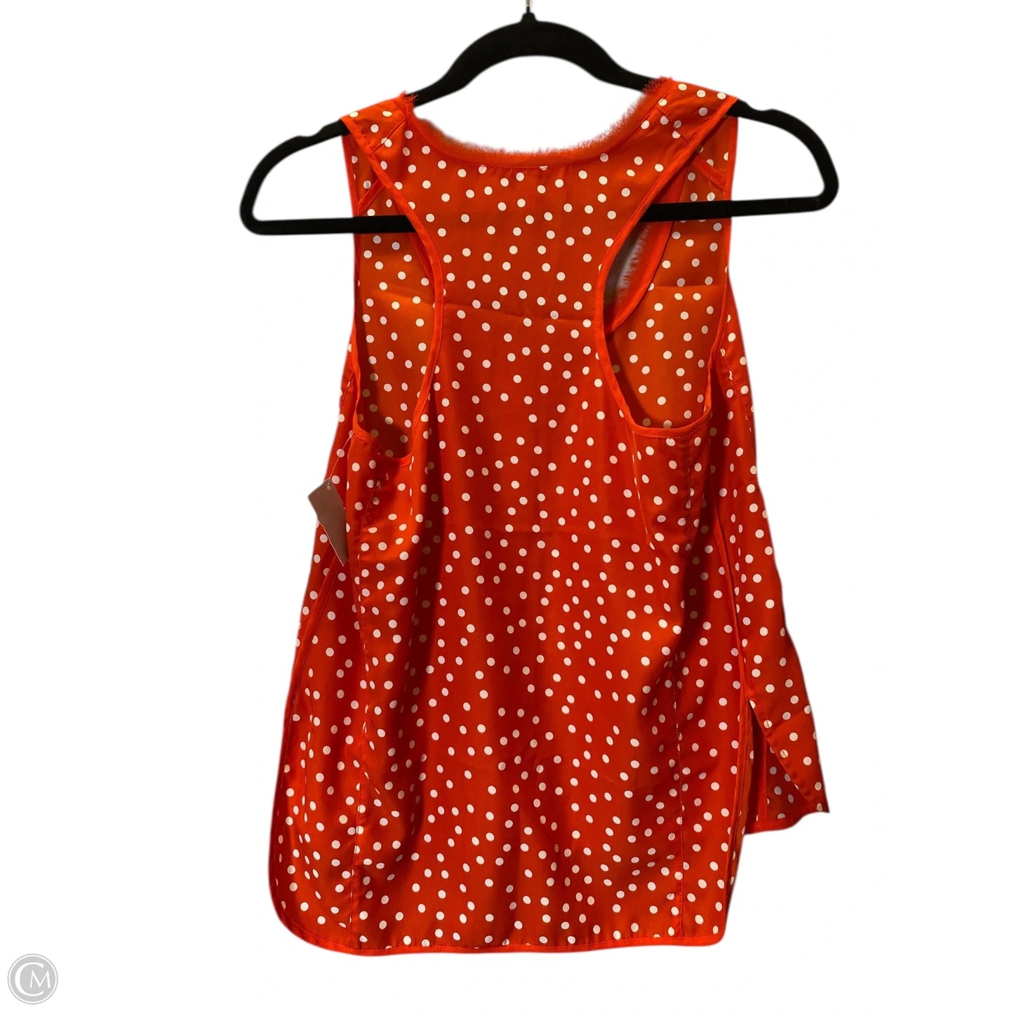 Top Sleeveless By Juicy Couture In Polkadot Pattern, Size: Xs