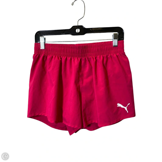 Athletic Shorts By Puma In Pink, Size: M