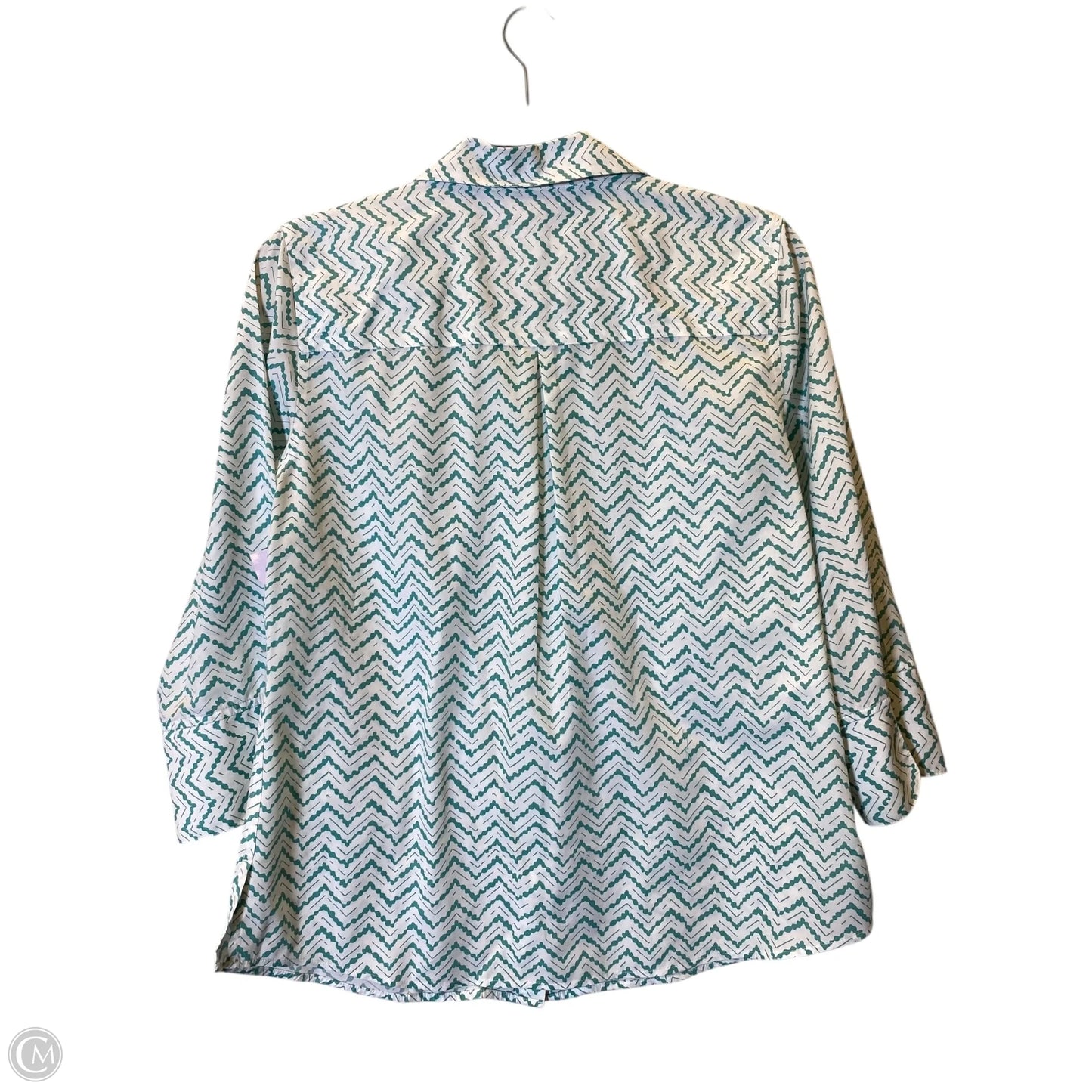 Top Long Sleeve By Chicos In Multi-colored, Size: S