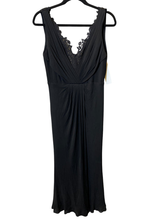 Dress Party Long By Ml Monique Lhuillier In Black, Size: 8