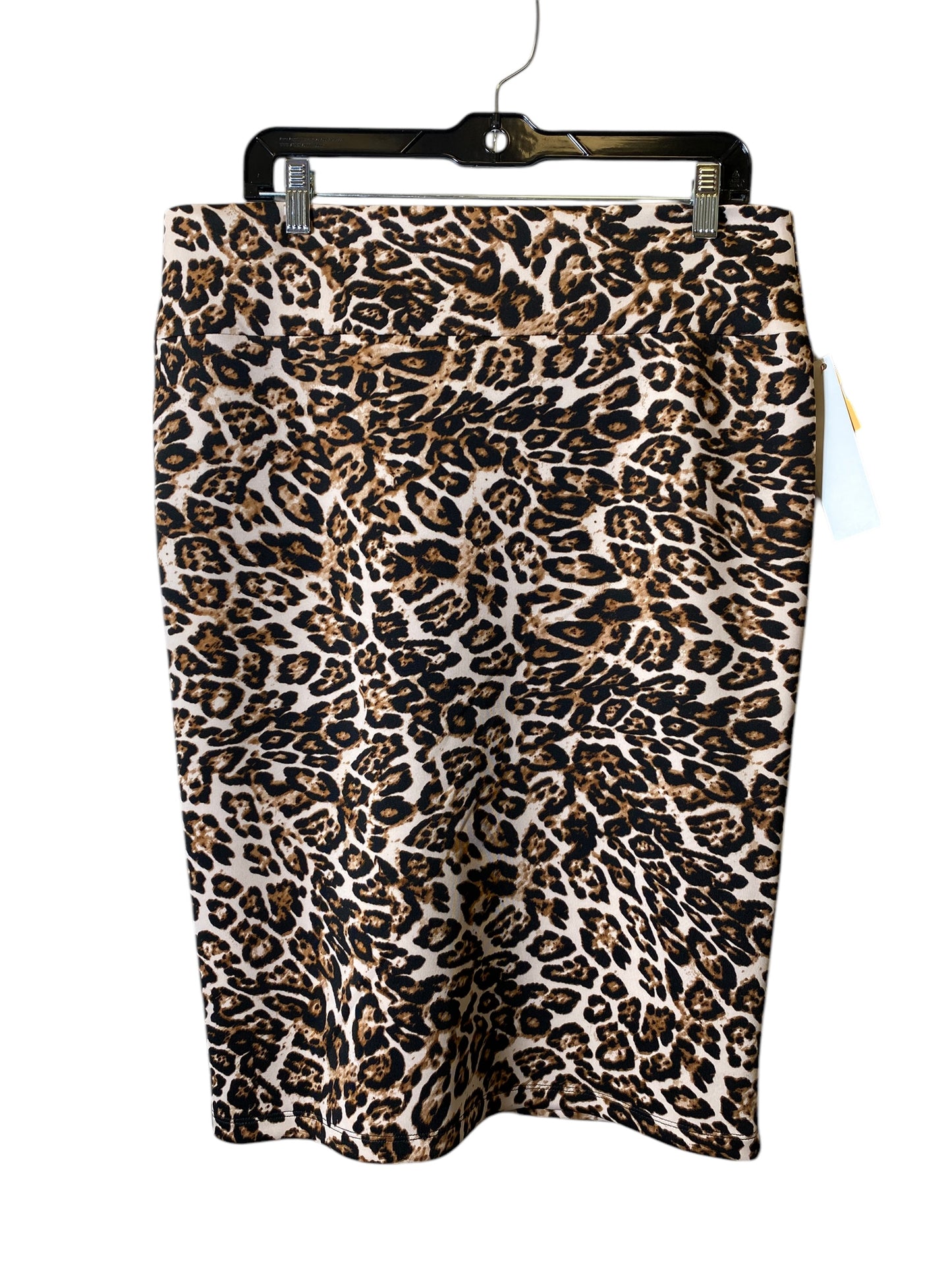 Skirt Mini & Short By Inc In Animal Print, Size: L