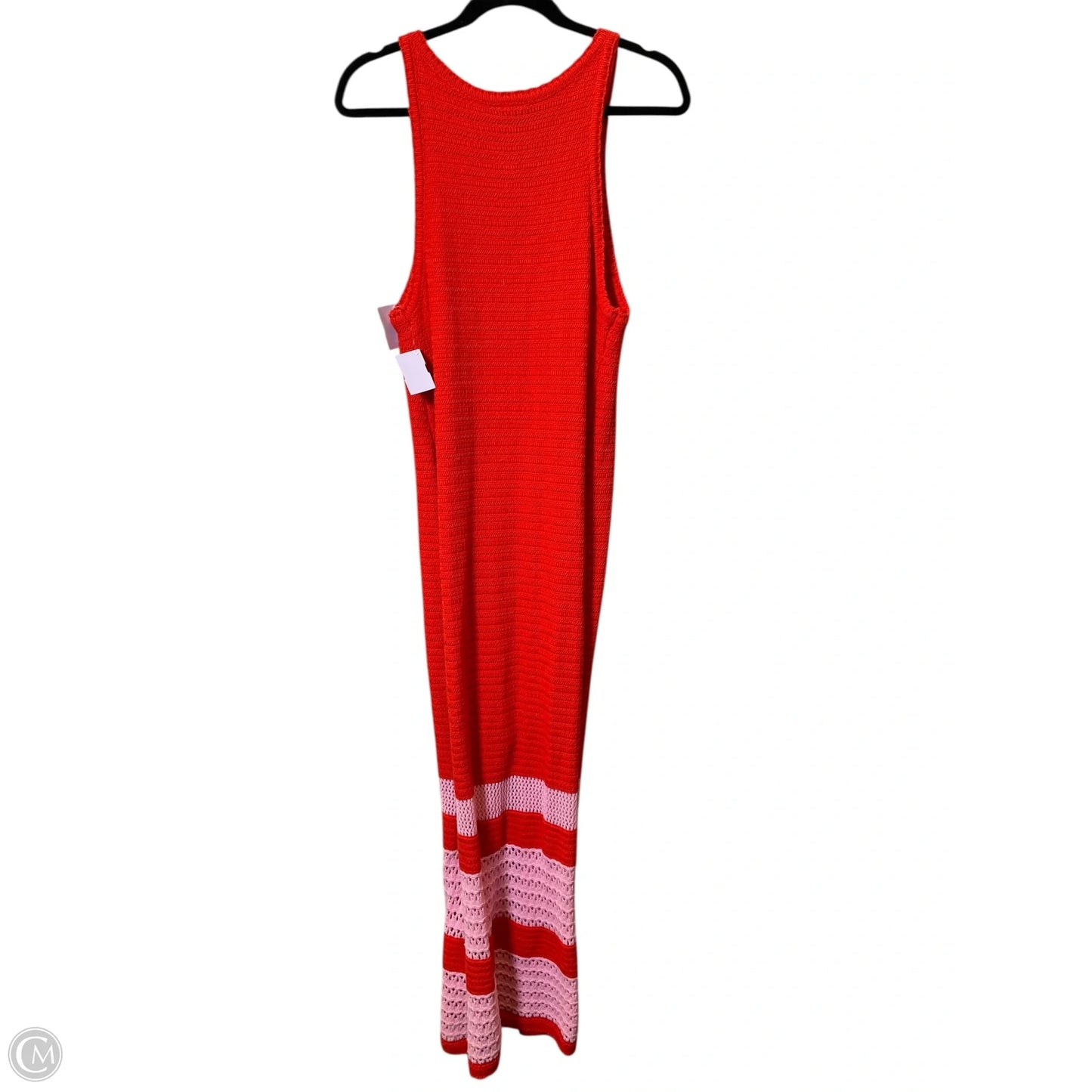 Dress Set 2pc By Scoop In Orange & Pink, Size: M