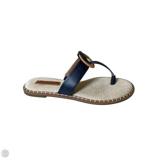 Sandals Flats By Nautica In Navy, Size: 9