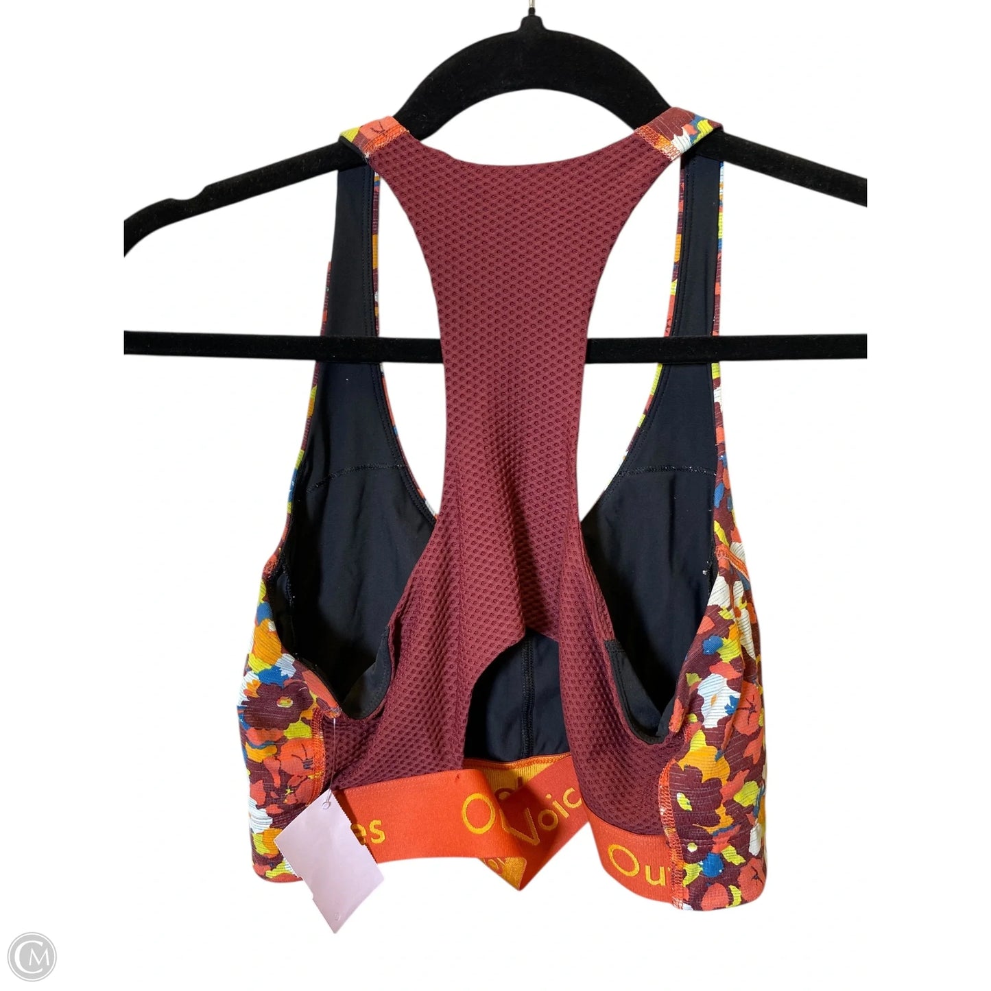 Athletic Bra By Outdoor Voices In Multi-colored, Size: M