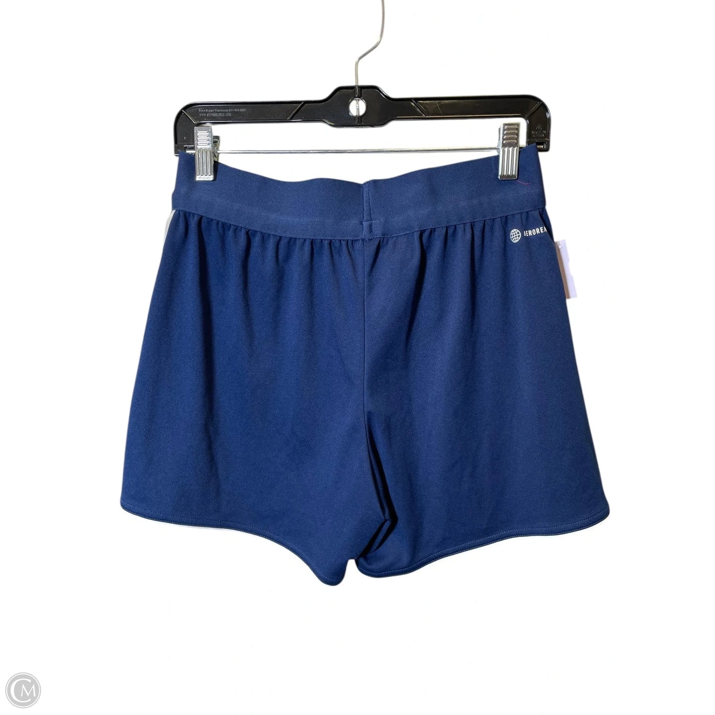 Athletic Shorts By Adidas In Blue & White, Size: M