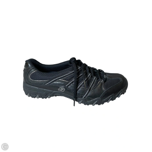 Shoes Flats By Skechers In Black, Size: 8.5