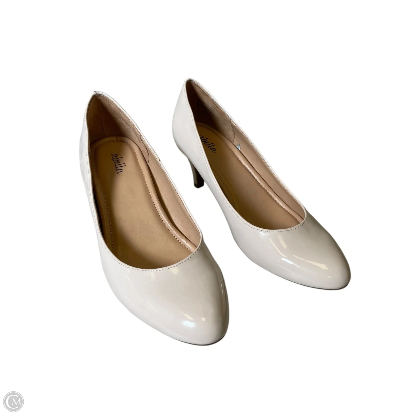 Shoes Heels Kitten By Clothes Mentor In Cream, Size: 8
