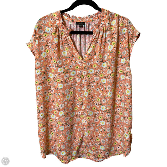 Top Sleeveless By Ann Taylor In Multi-colored, Size: Xl