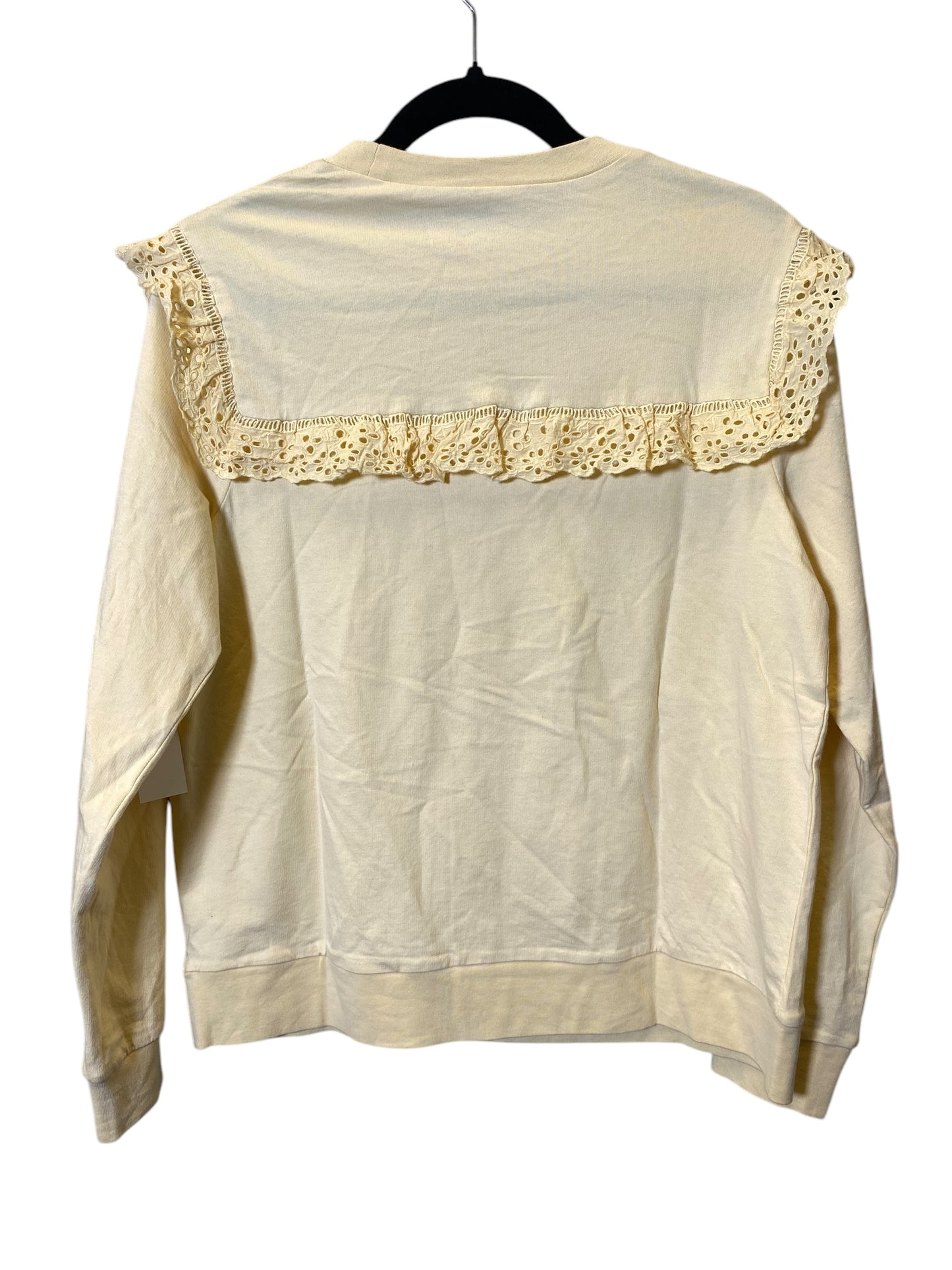 Top Long Sleeve By Influences In Yellow, Size: M