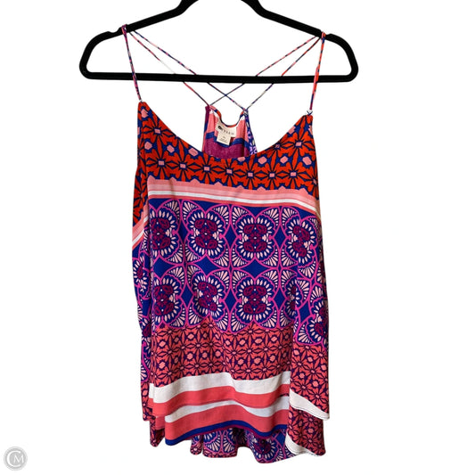 Top Sleeveless By Stylus In Multi-colored, Size: Xl
