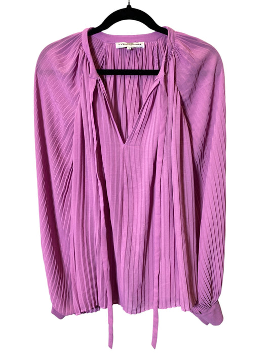 Top Long Sleeve By Endless Rose In Purple, Size: S
