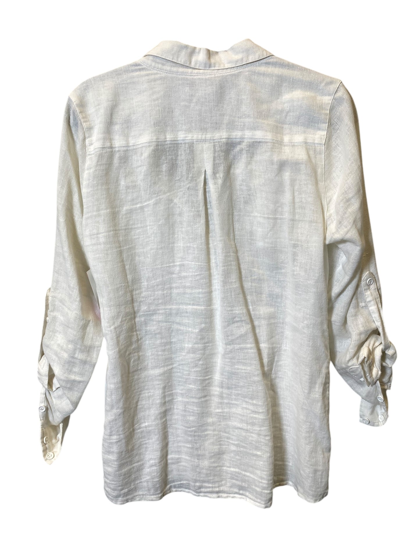 Top Long Sleeve By Free People In White, Size: M