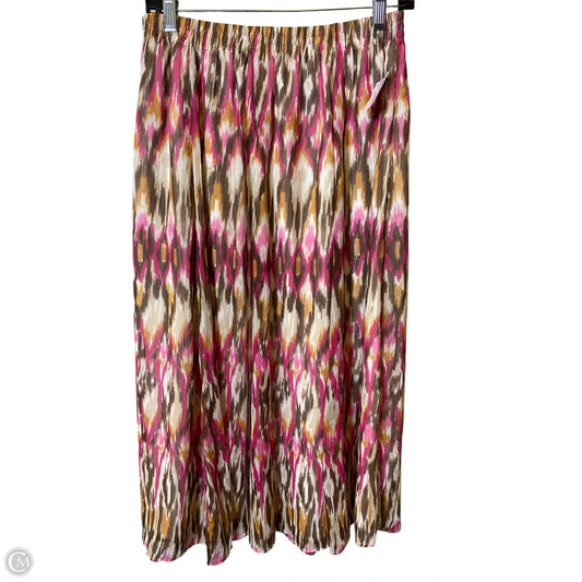 Skirt Maxi By Alfred Dunner In Multi-colored, Size: L