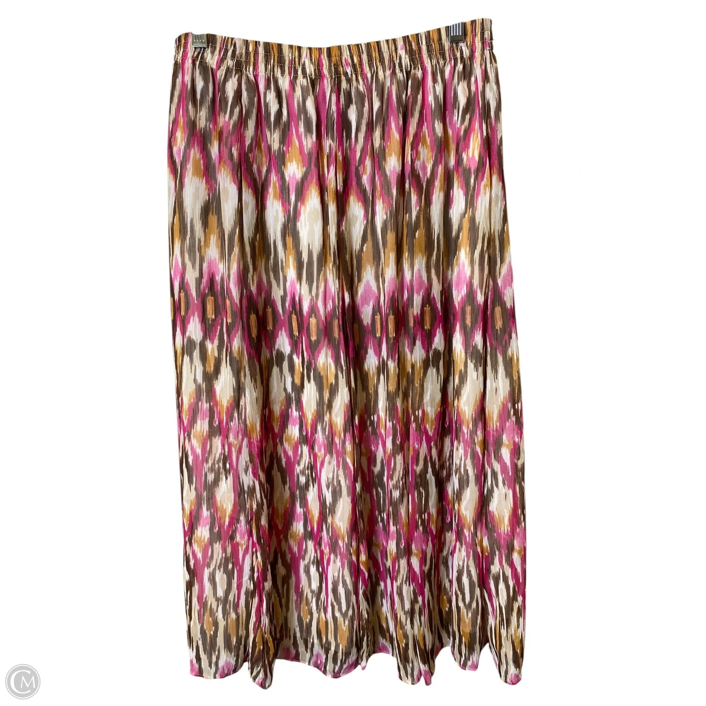 Skirt Maxi By Alfred Dunner In Multi-colored, Size: L