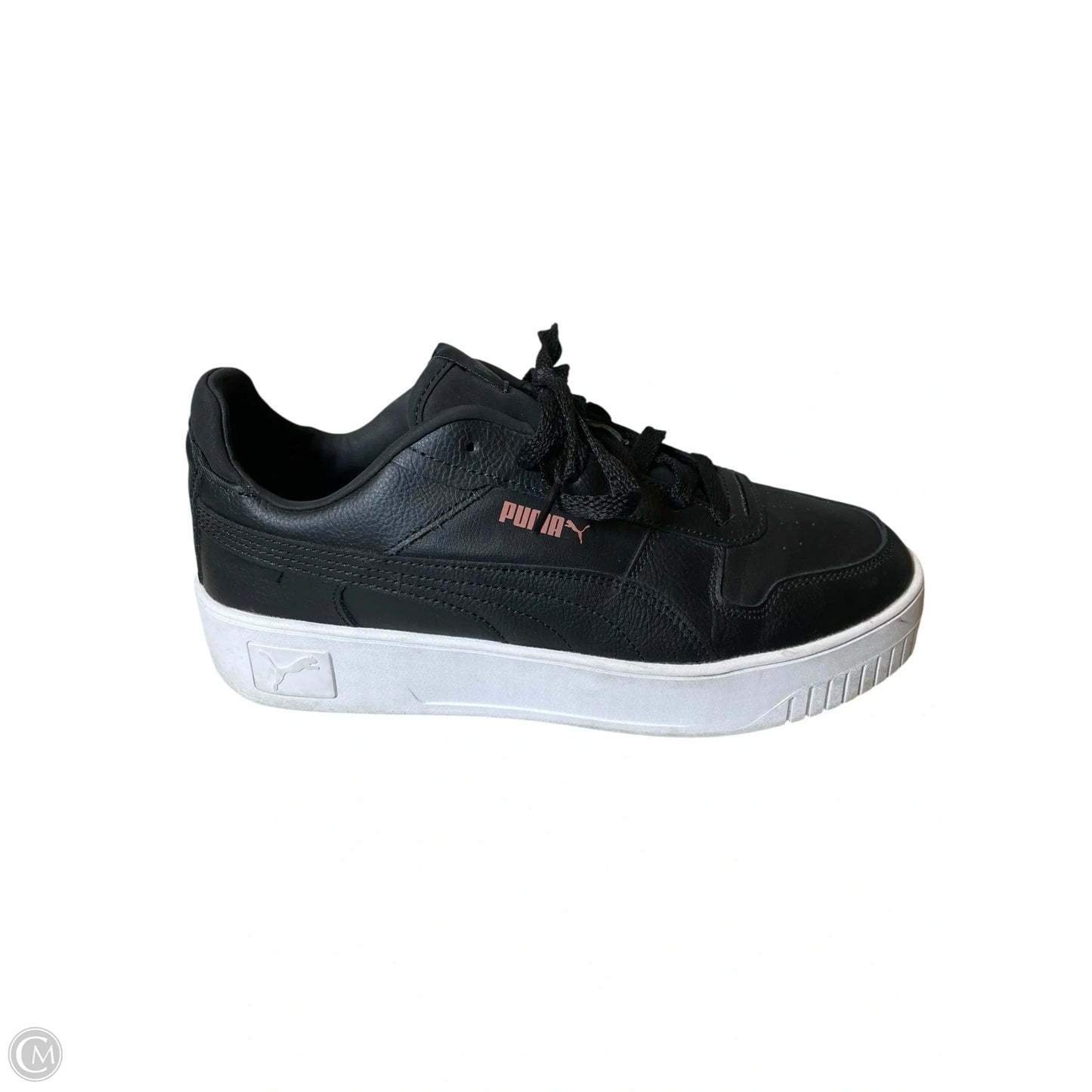 Shoes Flats By Puma In Black, Size: 10