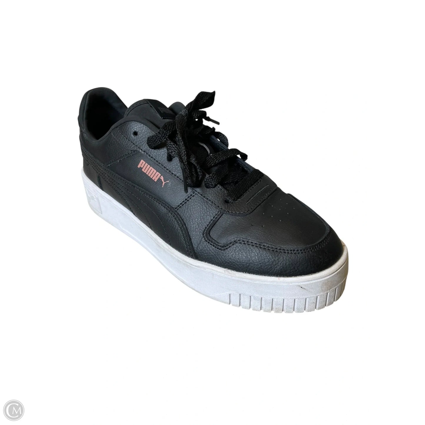 Shoes Flats By Puma In Black, Size: 10