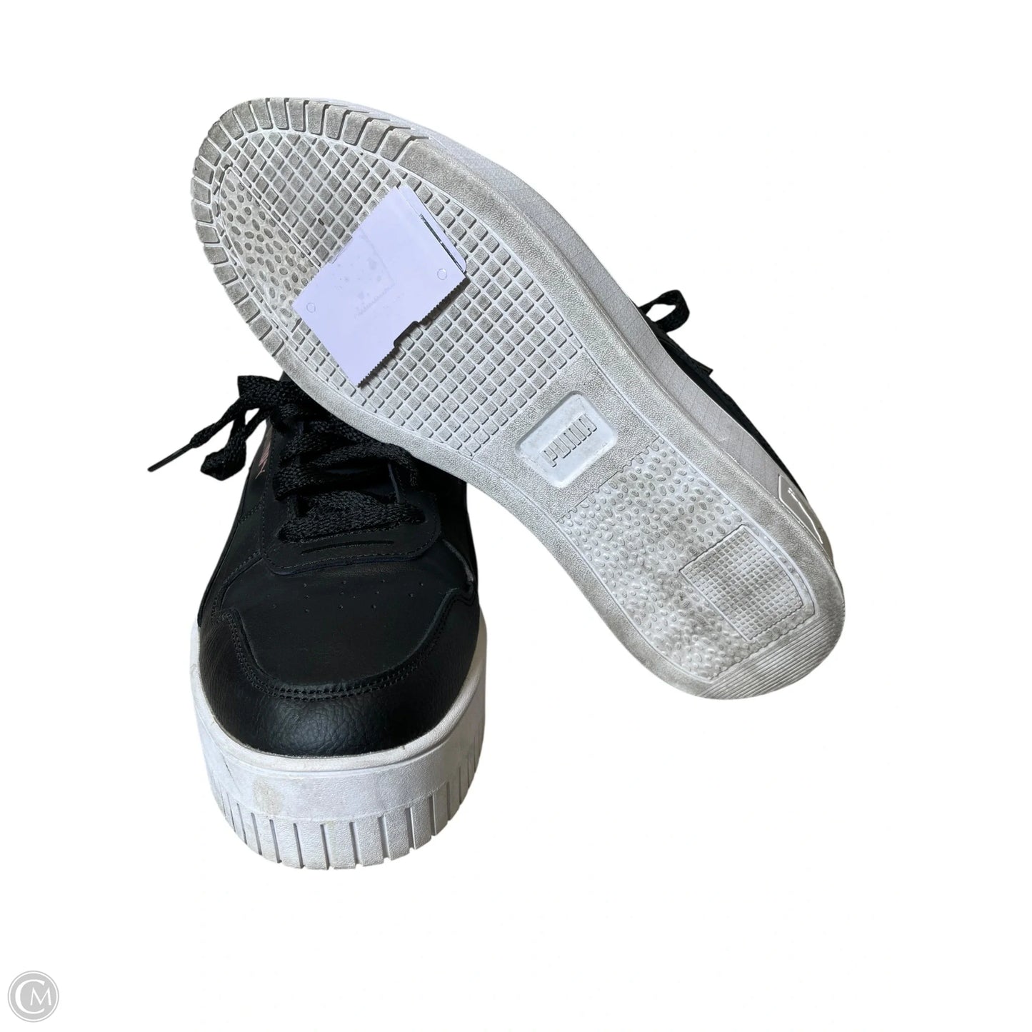 Shoes Flats By Puma In Black, Size: 10