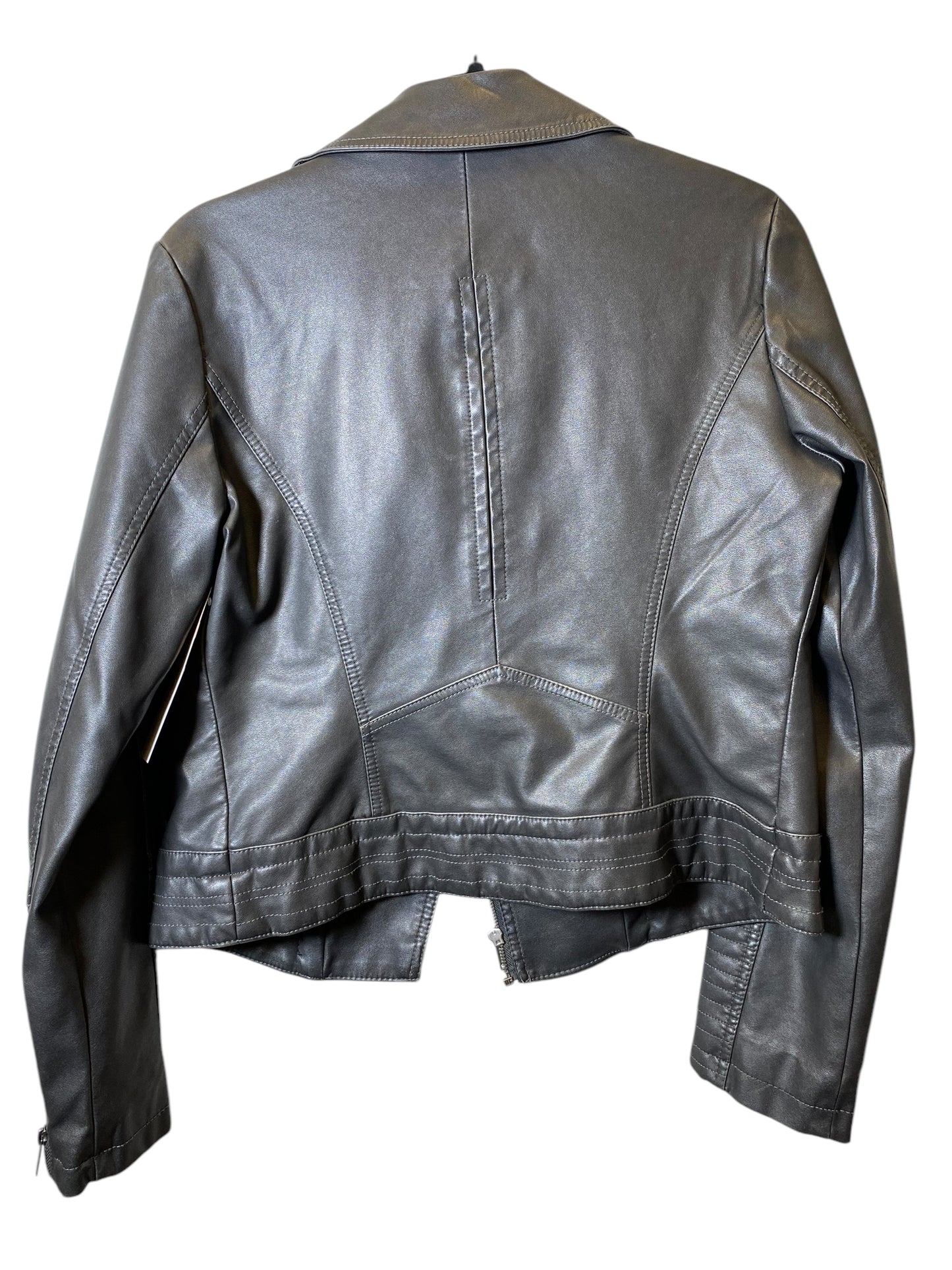 Jacket Leather By Universal Thread In Black, Size: S