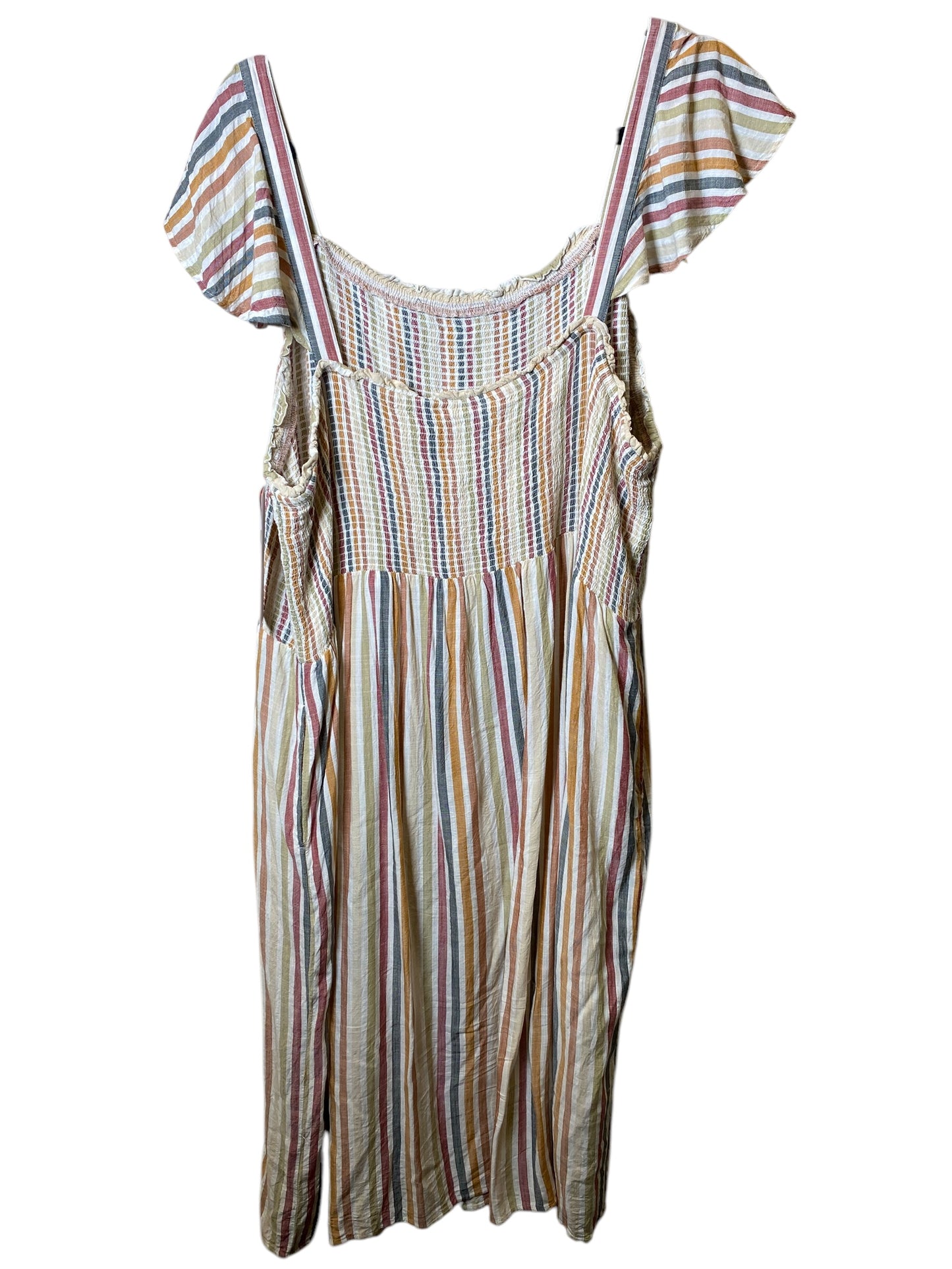 Dress Casual Maxi By Sonoma In Multi-colored, Size: 2x