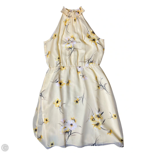 Dress Casual Midi By Clothes Mentor In Yellow, Size: M