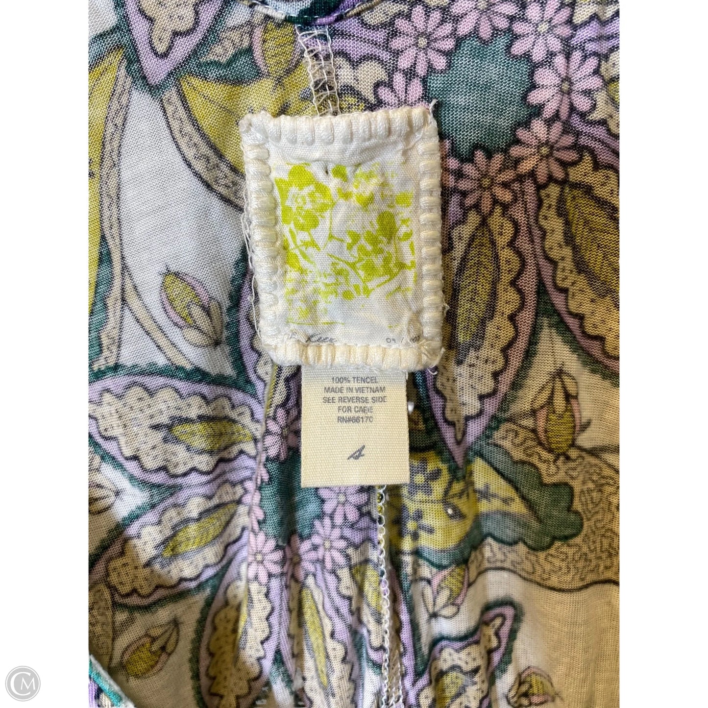 Top Sleeveless By Anthropologie In Multi-colored, Size: S