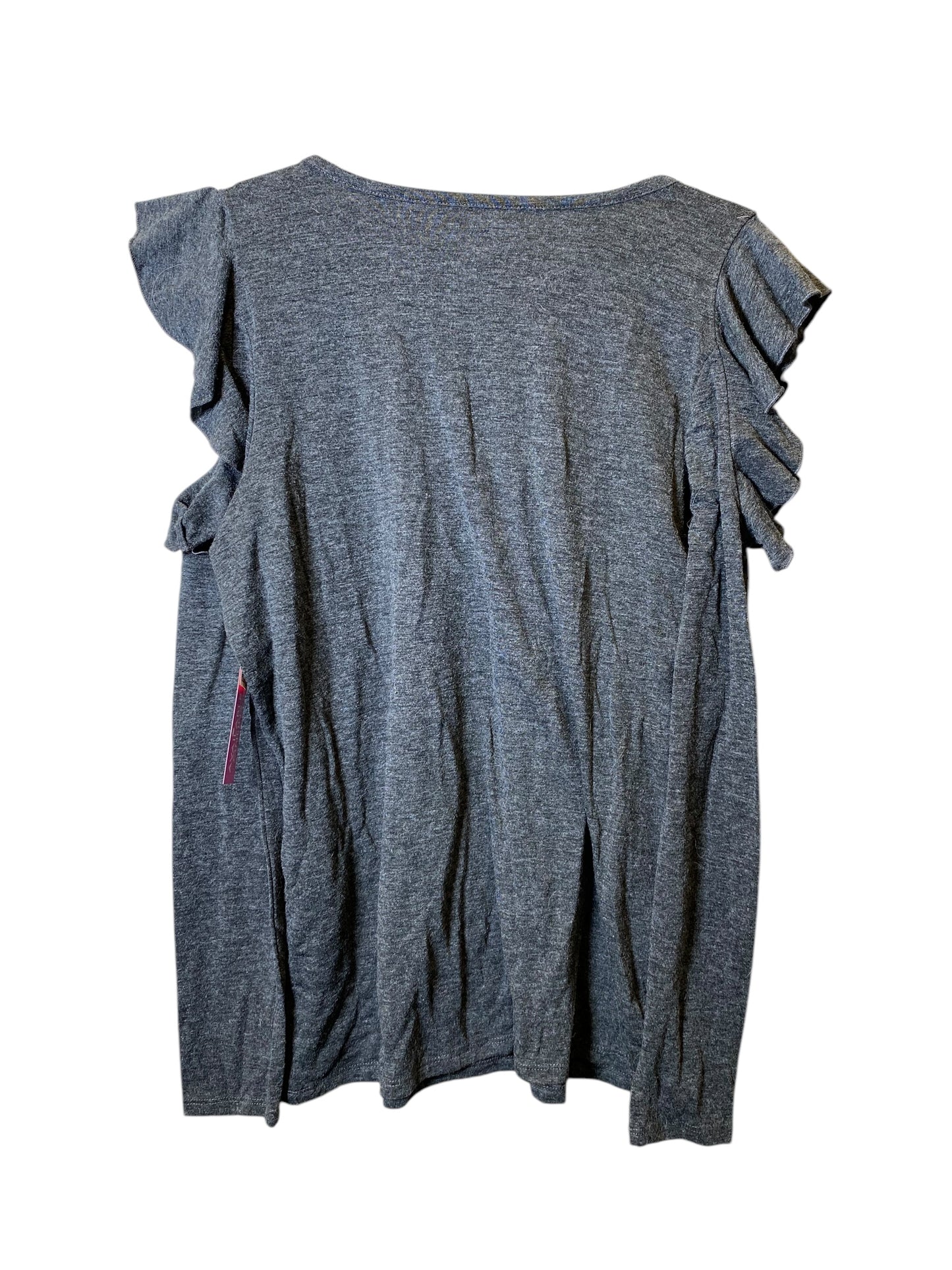 Top Long Sleeve By Loft In Grey, Size: S