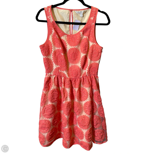 Dress Casual Short By Lc Lauren Conrad In Peach, Size: M