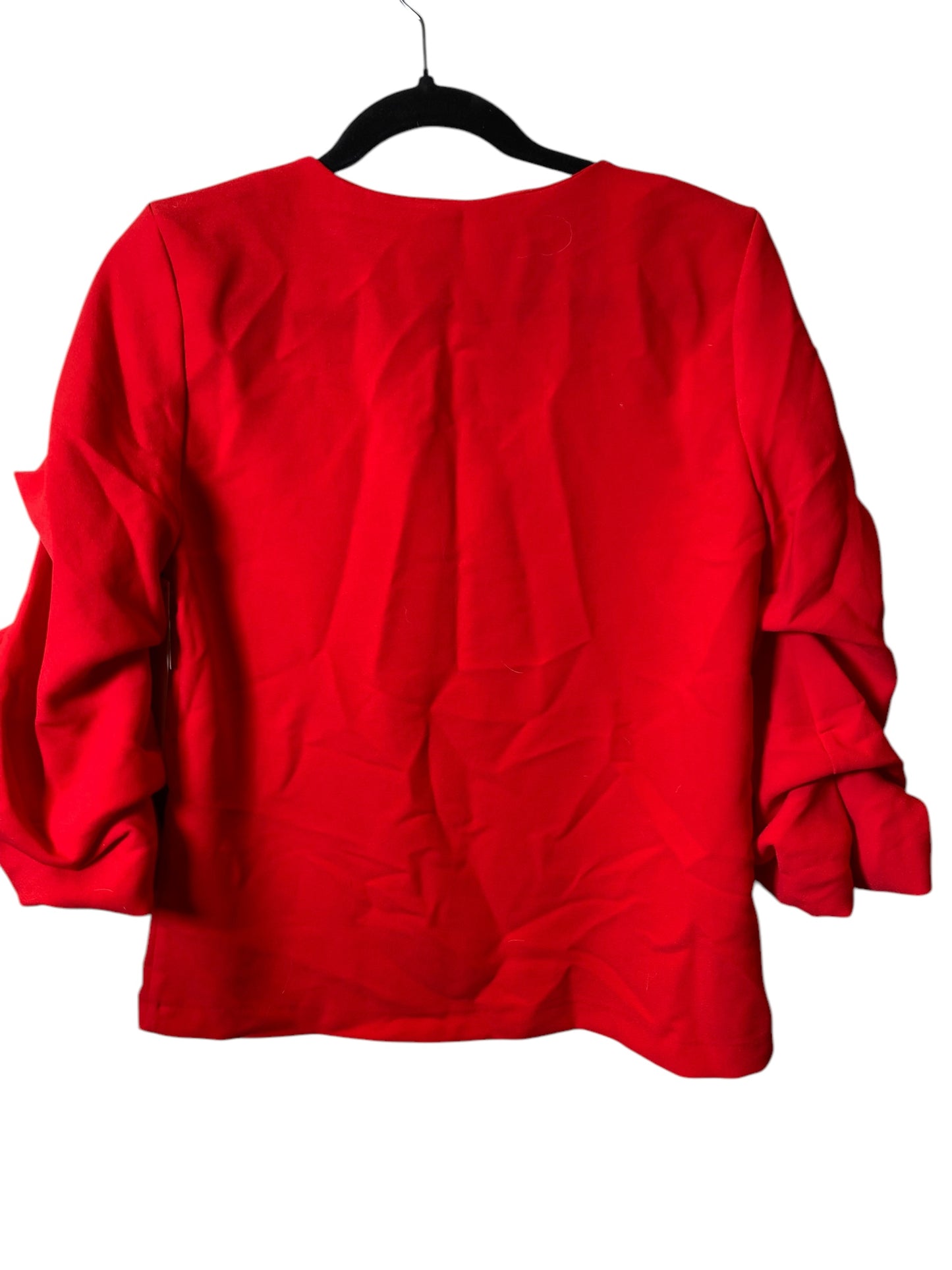 Top Long Sleeve By H&m In Red, Size: 4