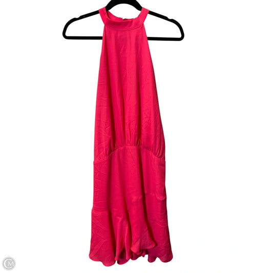 Dress Casual Short By Clothes Mentor In Pink, Size: Large