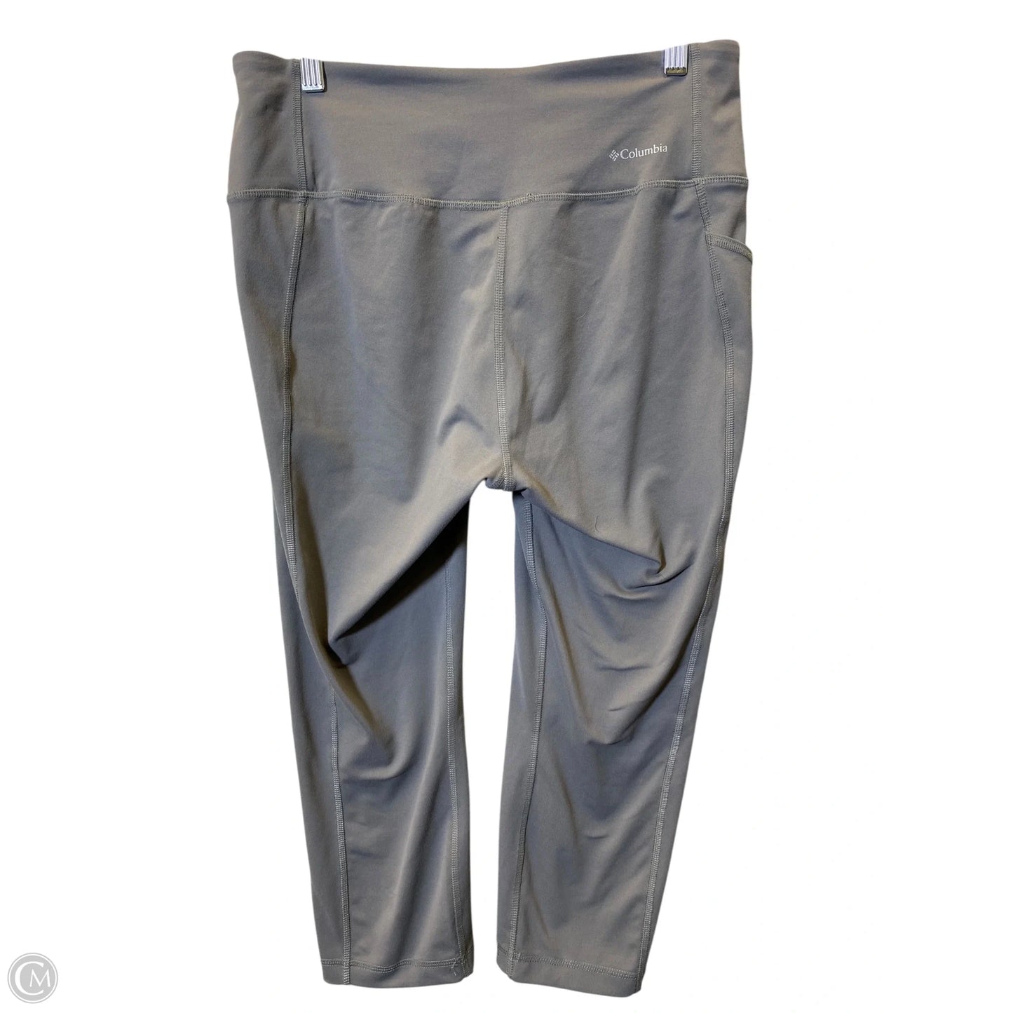 Athletic Capris By Columbia In Grey, Size: L